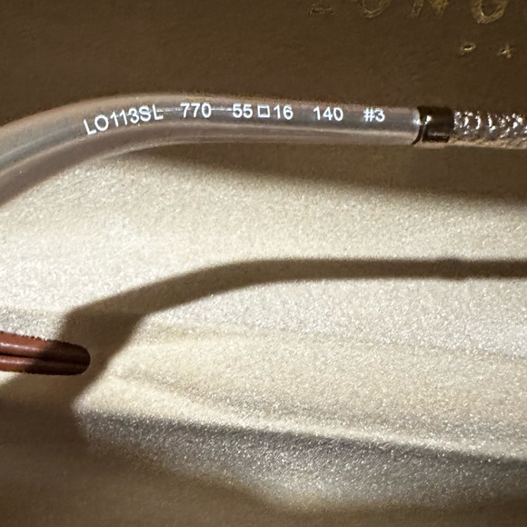 Longchamp Women's Rose Gold Sunglasses - Picture 9 of 11